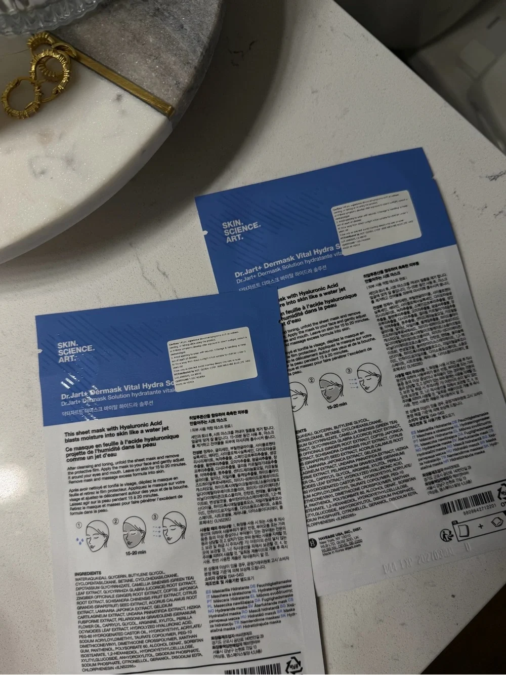 Dr.Jart+ Vital Hydra Solution Blue Hydration Mask - Deep Moisture Sheet